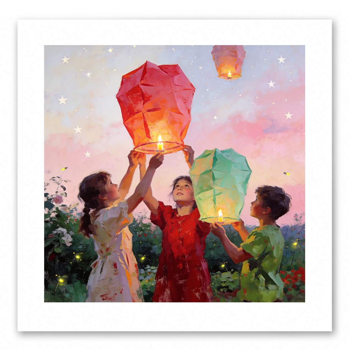 The Magic of Summer – vintage-inspired fine art print by Maison Vintage, museum-quality wall art