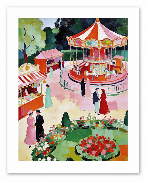 A Summer Day – vintage-inspired fine art print by Maison Vintage, museum-quality wall art