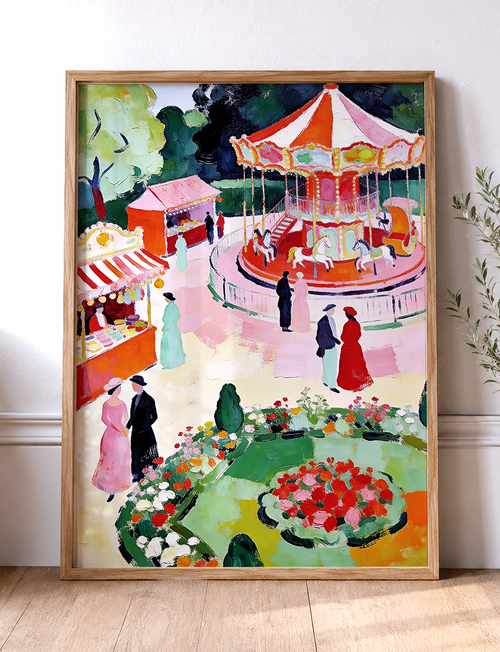 A Summer Day – vintage-inspired fine art print by Maison Vintage, museum-quality wall art