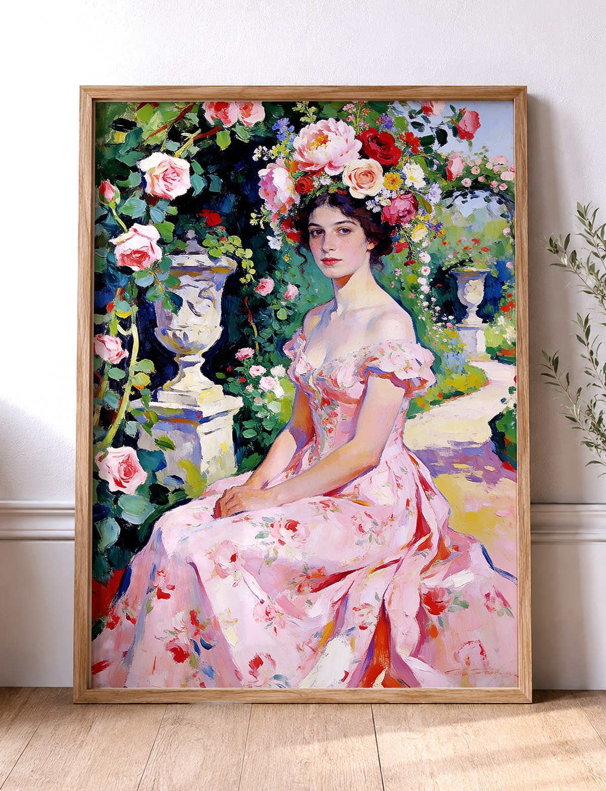 Joséphine – vintage-inspired fine art print by Maison Vintage, museum-quality wall art