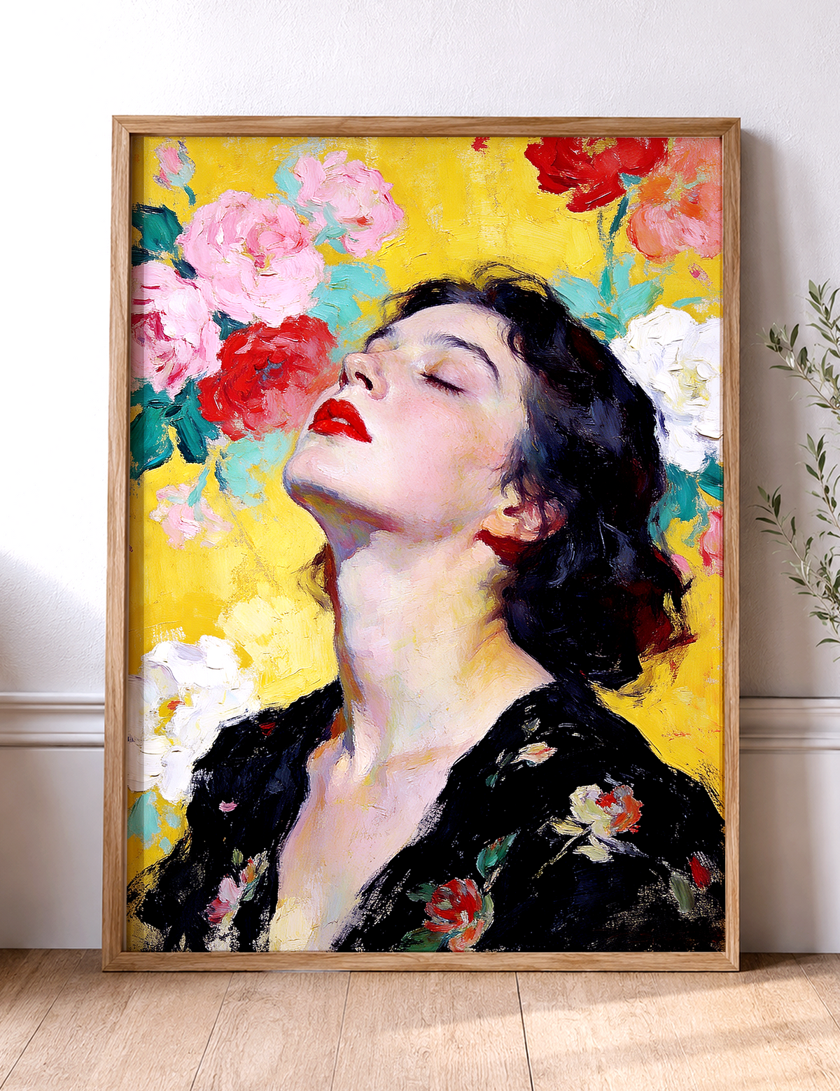 July – vintage-inspired fine art print by Maison Vintage, museum-quality wall art