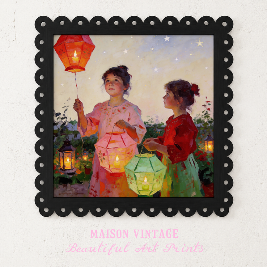 Make A Wish – vintage-inspired fine art print by Maison Vintage, museum-quality wall art