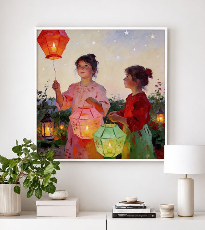 Make A Wish – vintage-inspired fine art print by Maison Vintage, museum-quality wall art