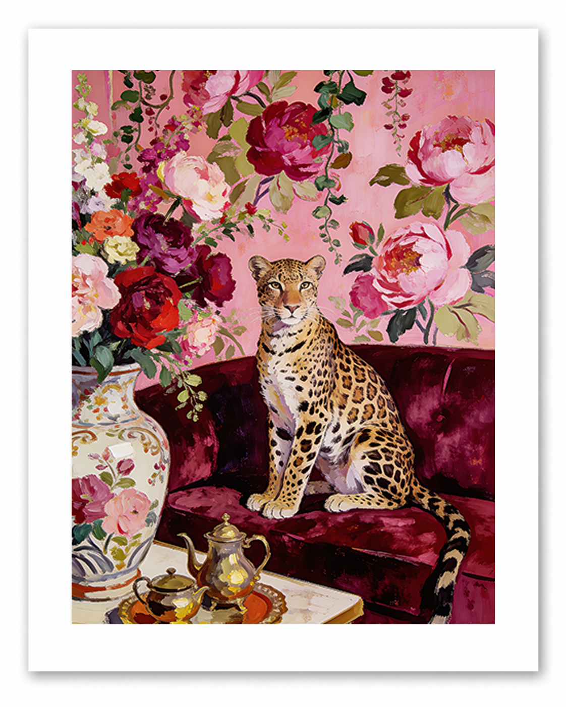 The Leopard Lounge | Fine Art Print