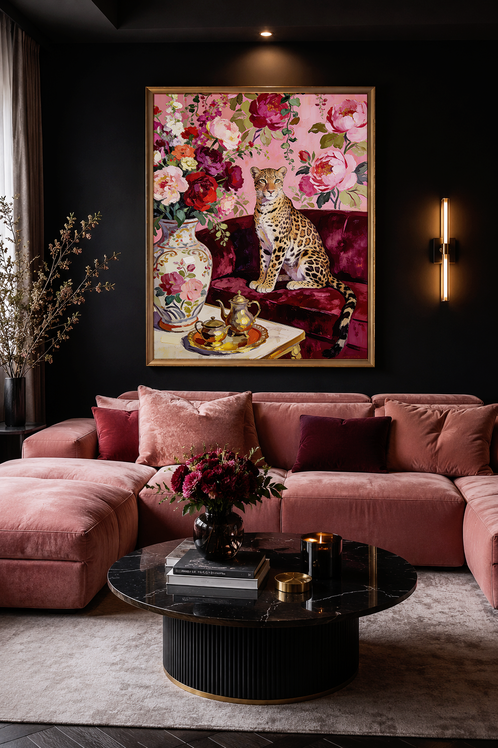 The Leopard Lounge | Fine Art Print