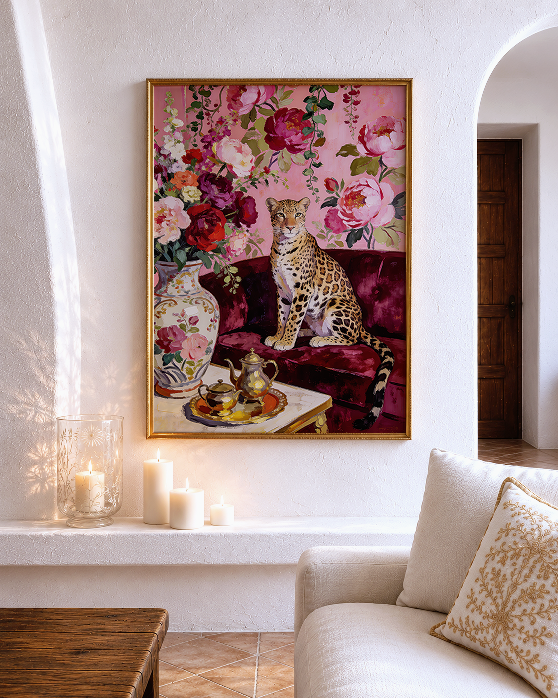 The Leopard Lounge | Fine Art Print