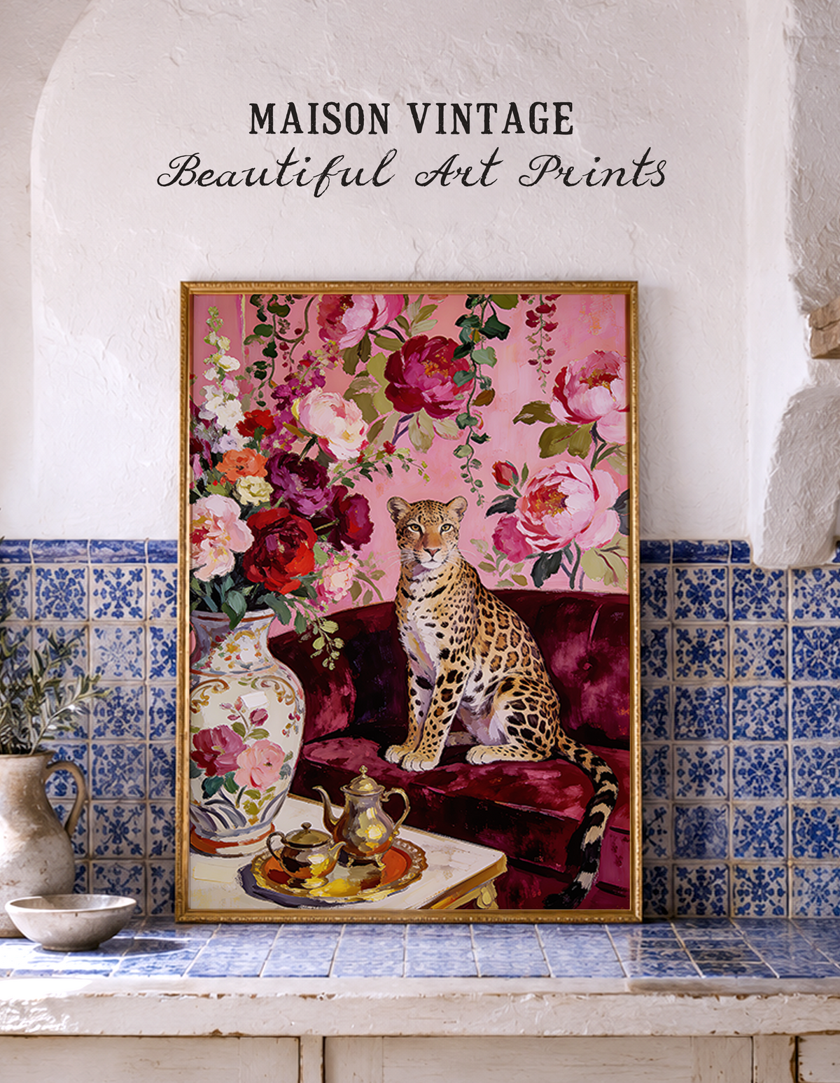 The Leopard Lounge | Fine Art Print