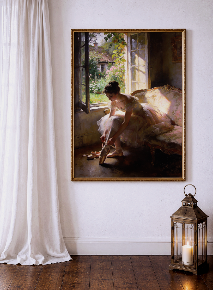 The Grace Of Quiet Things – vintage-inspired fine art print by Maison Vintage, museum-quality wall art