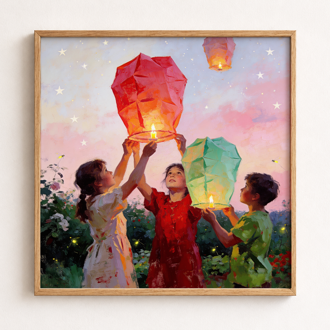 The Magic of Summer – vintage-inspired fine art print by Maison Vintage, museum-quality wall art