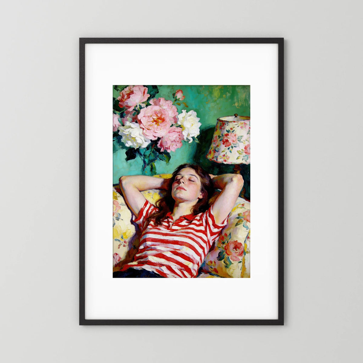 The Art of Doing Nothing - Fine Art Print fine art print – vintage-inspired wall art by Maison Vintage displayed in an interior