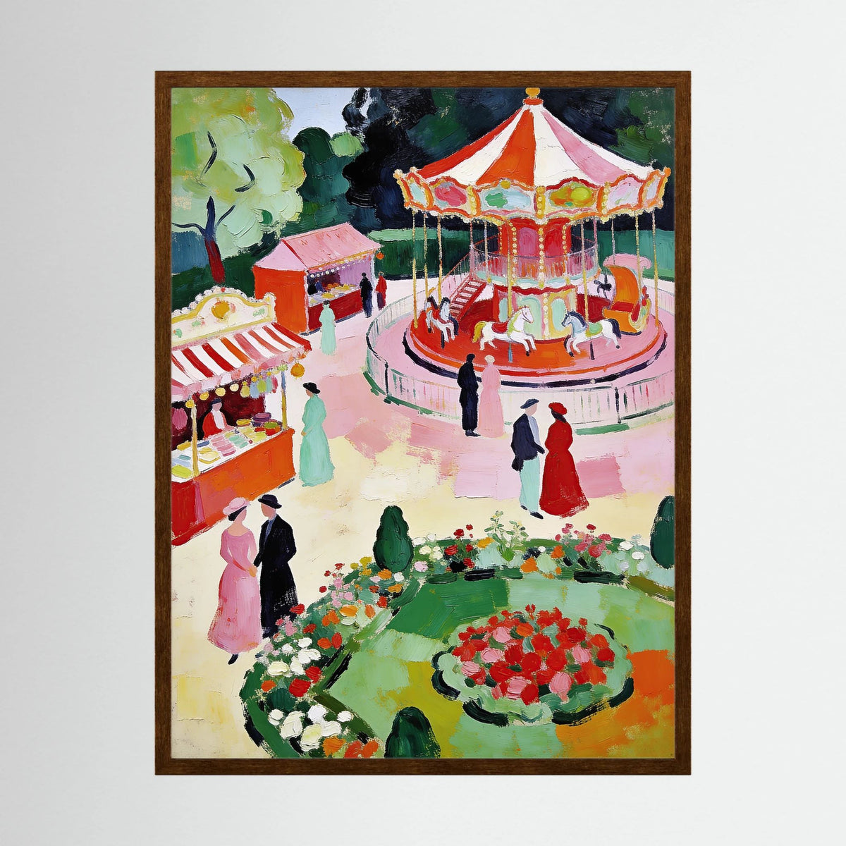 A Summer Day fine art print – vintage-inspired wall art by Maison Vintage displayed in an interior