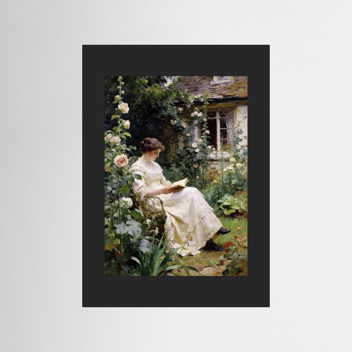 June Afternoons fine art print – vintage-inspired wall art by Maison Vintage displayed in an interior