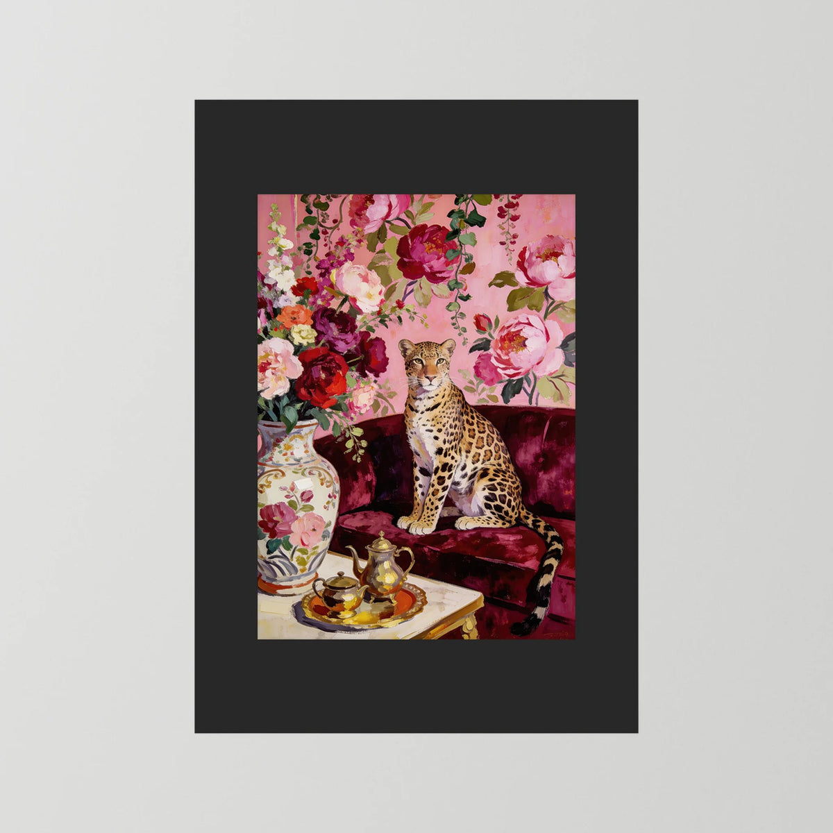 The Leopard Lounge | Fine Art Print