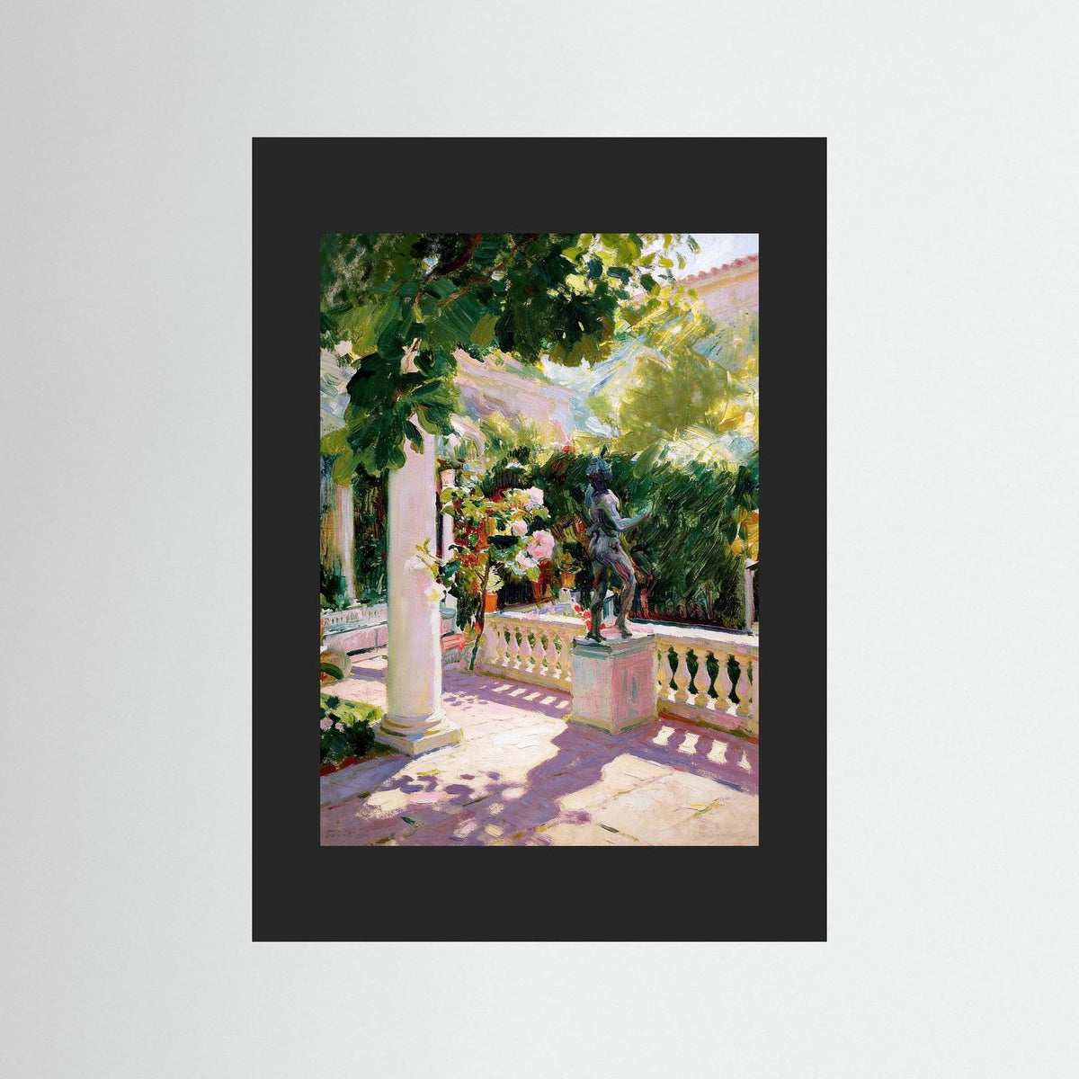 Mediterranean Reverie fine art print – vintage-inspired wall art by Maison Vintage displayed in an interior
