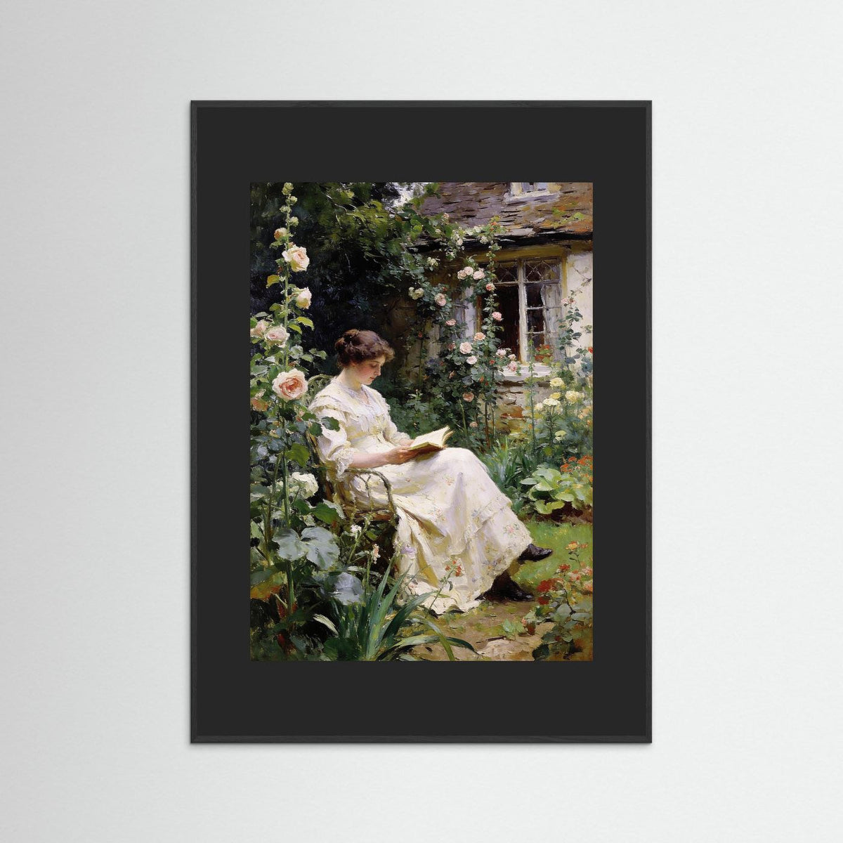 June Afternoons fine art print – vintage-inspired wall art by Maison Vintage displayed in an interior