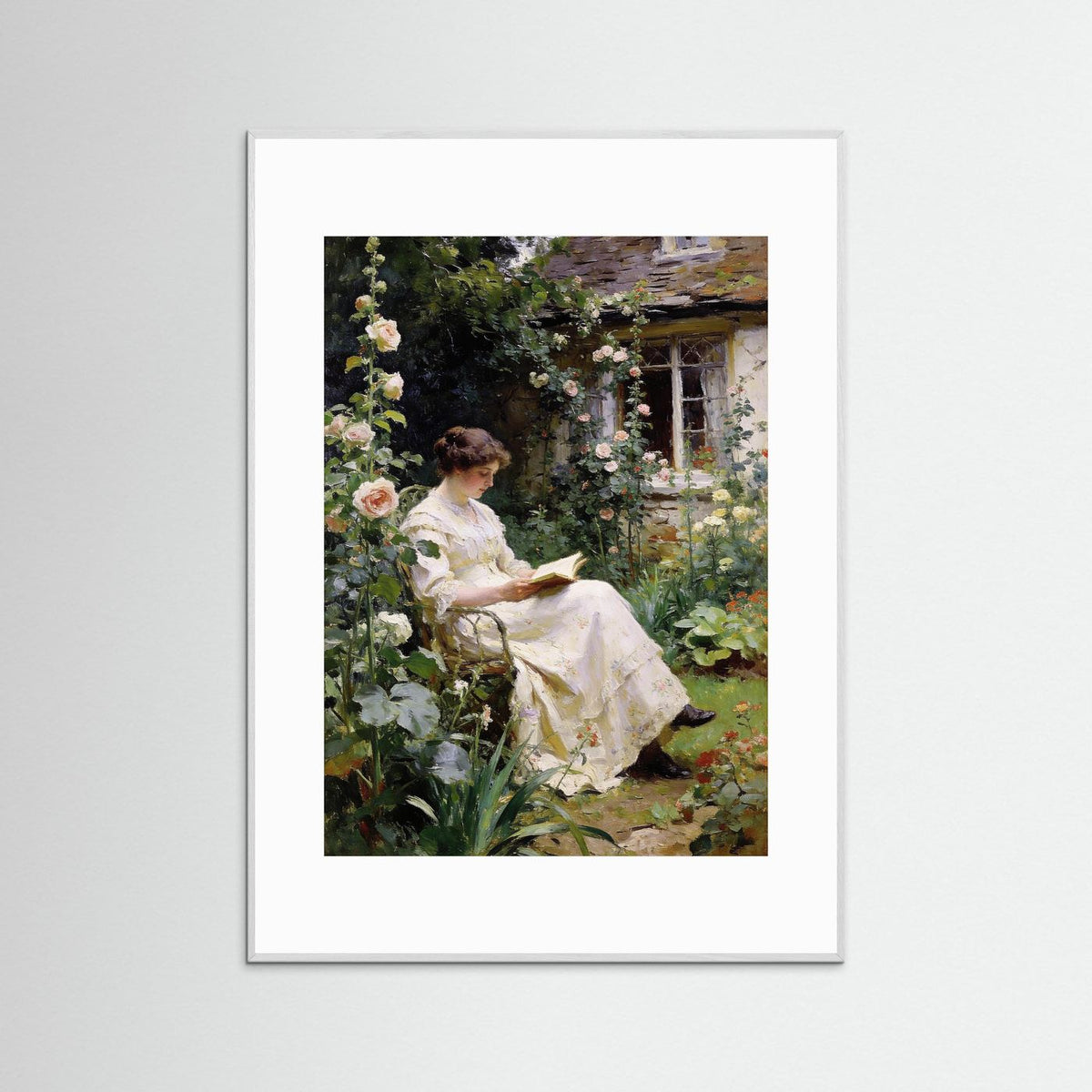 June Afternoons fine art print – vintage-inspired wall art by Maison Vintage displayed in an interior