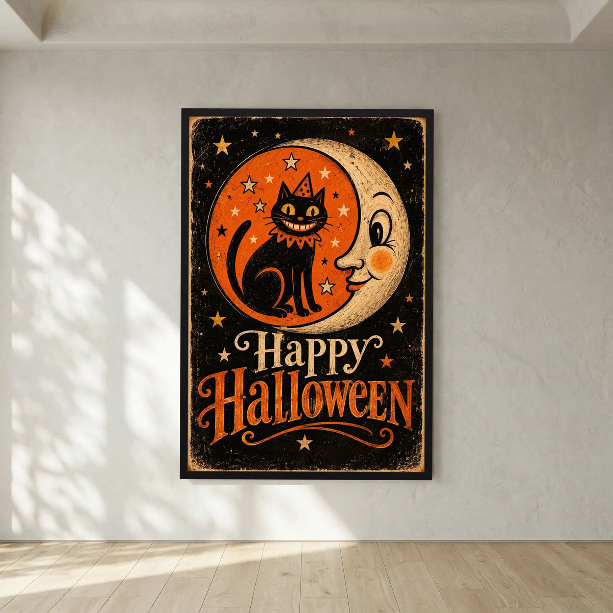 Black Cat Moon | Fine Art Print