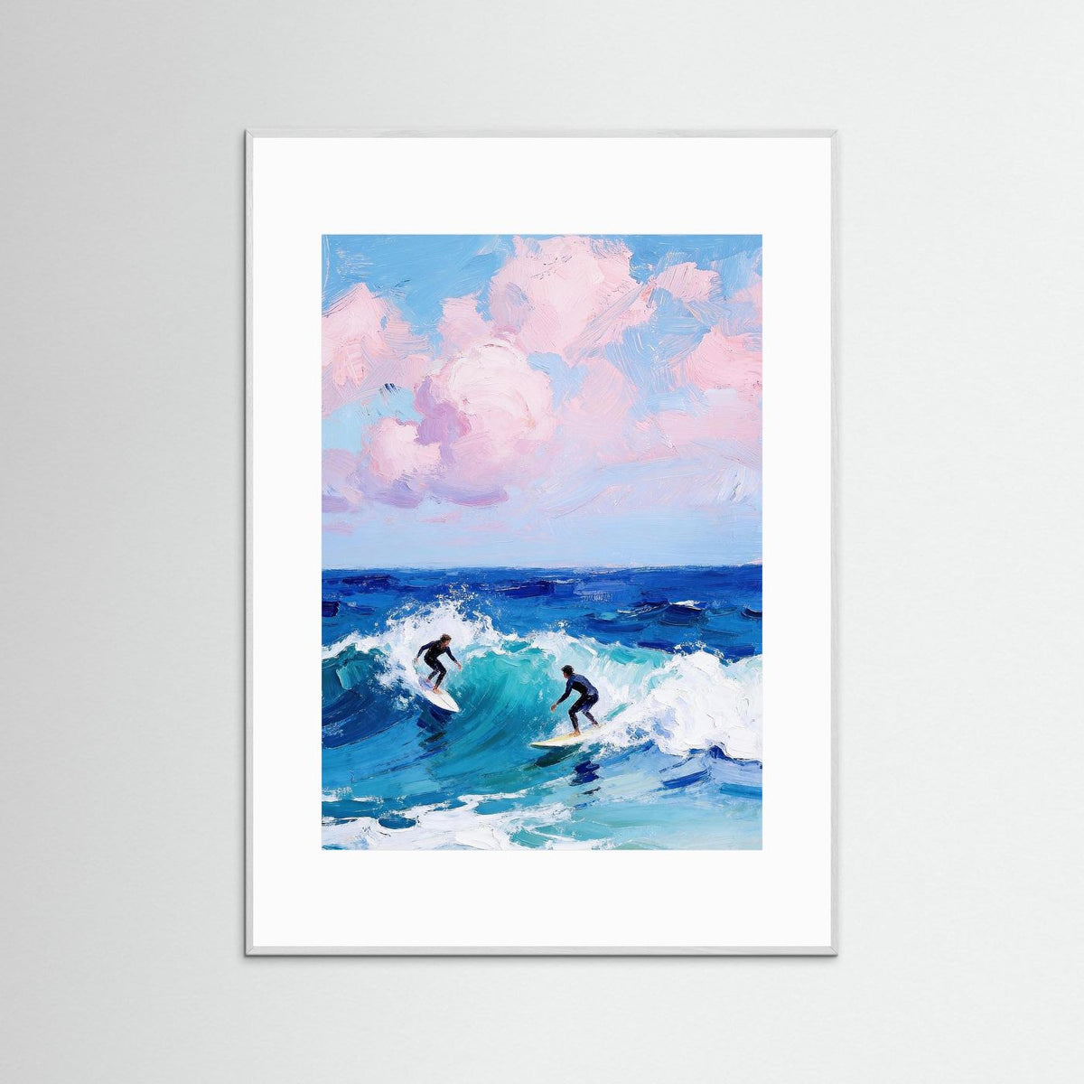 Candy Skies fine art print – vintage-inspired wall art by Maison Vintage displayed in an interior