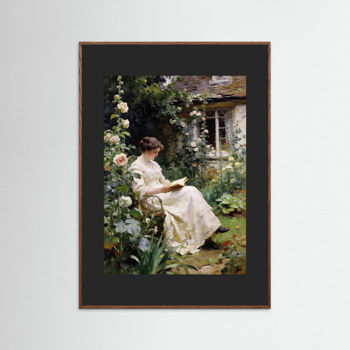 June Afternoons fine art print – vintage-inspired wall art by Maison Vintage displayed in an interior