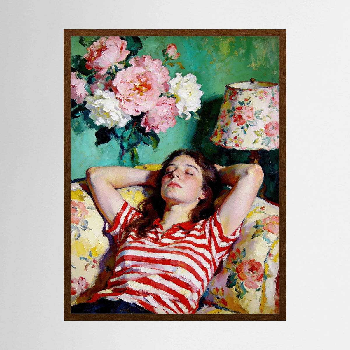 The Art of Doing Nothing - Fine Art Print fine art print – vintage-inspired wall art by Maison Vintage displayed in an interior