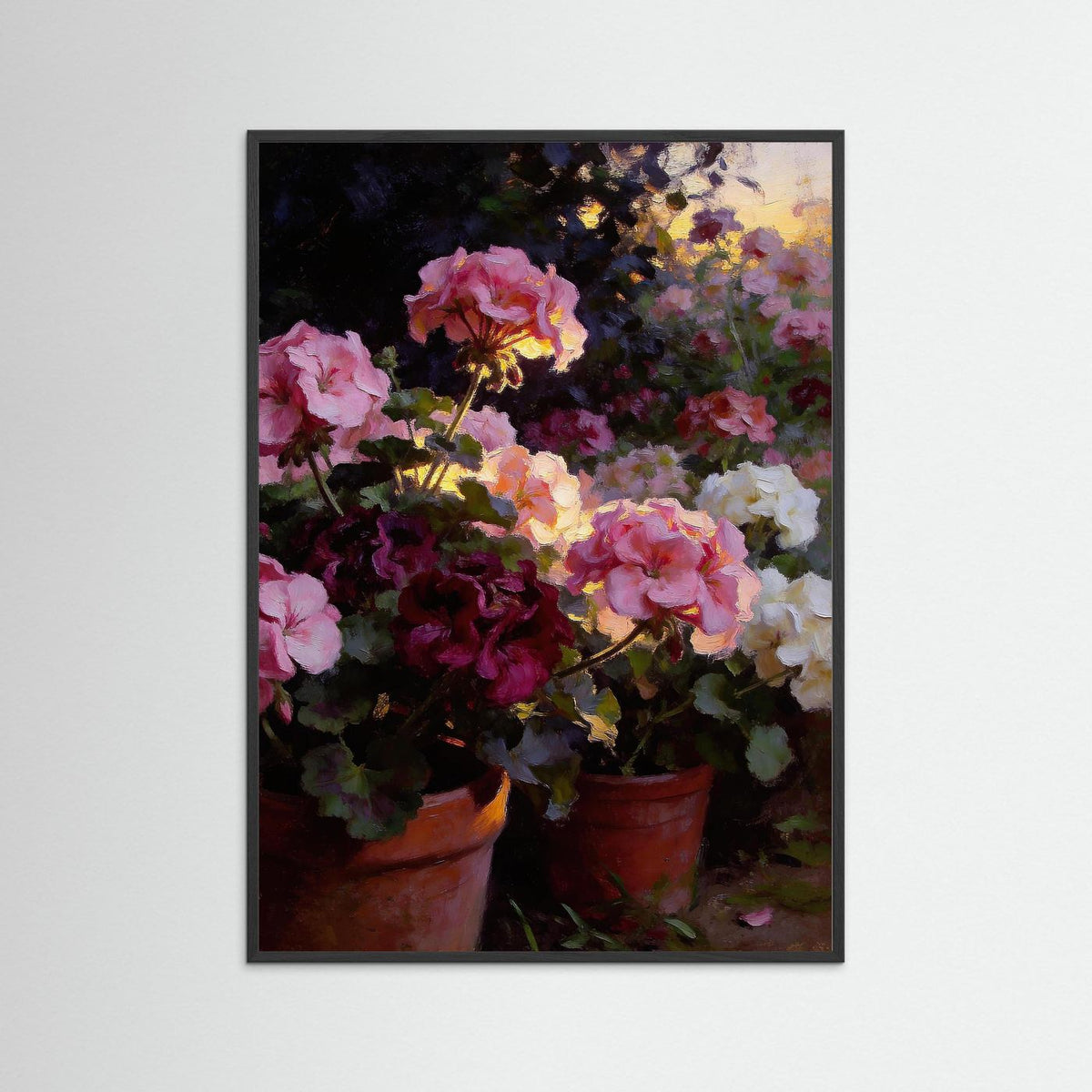 Terracotta Wonders fine art print – vintage-inspired wall art by Maison Vintage displayed in an interior