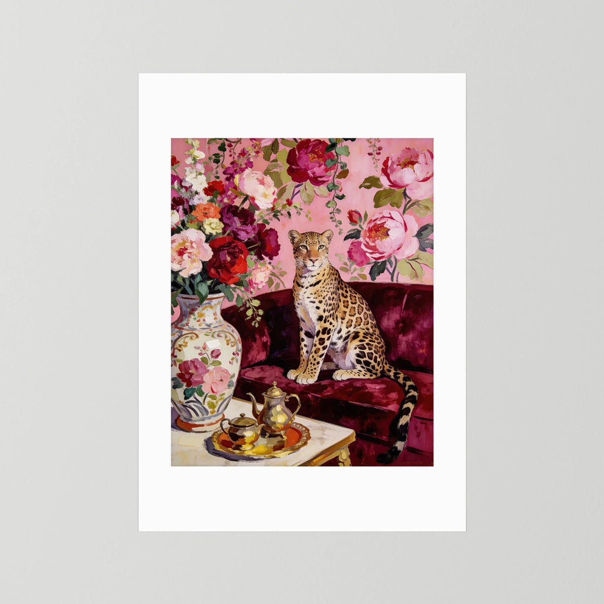 The Leopard Lounge | Fine Art Print