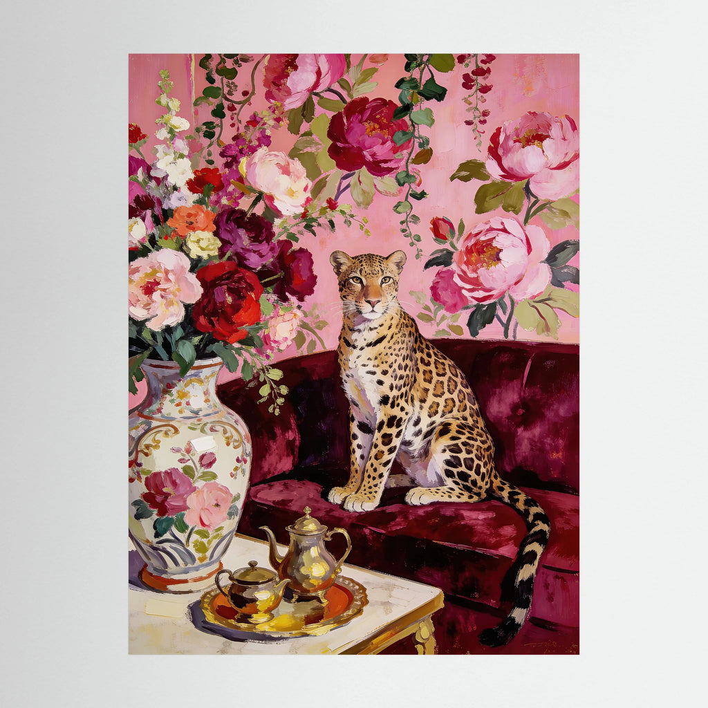 The Leopard Lounge | Fine Art Print