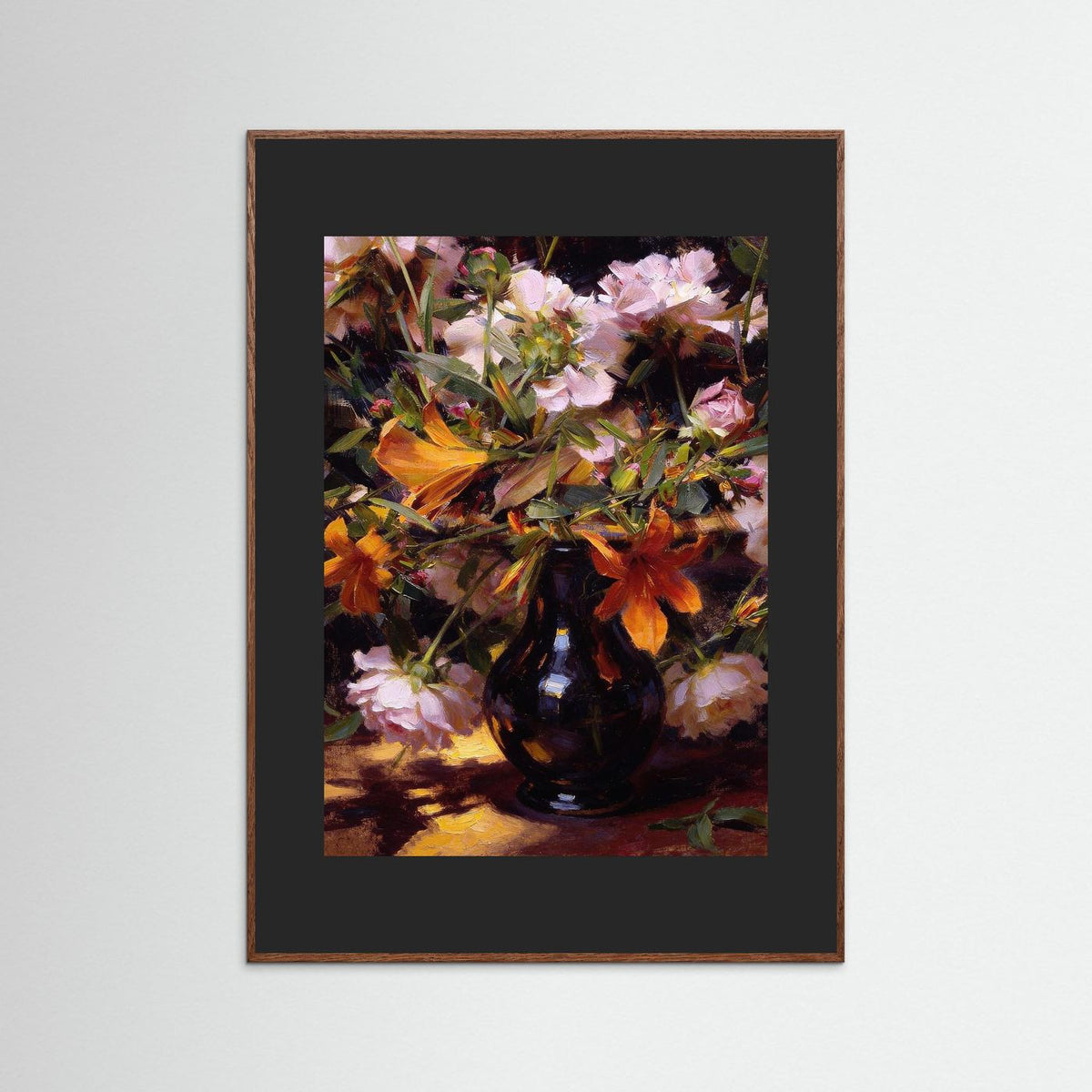 The Poetry of Wildflowers fine art print – vintage-inspired wall art by Maison Vintage displayed in an interior