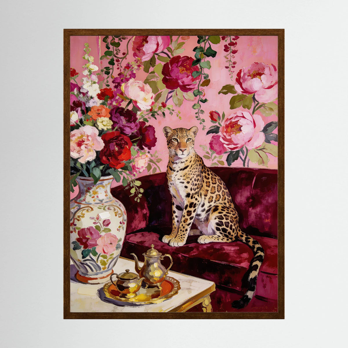The Leopard Lounge | Fine Art Print