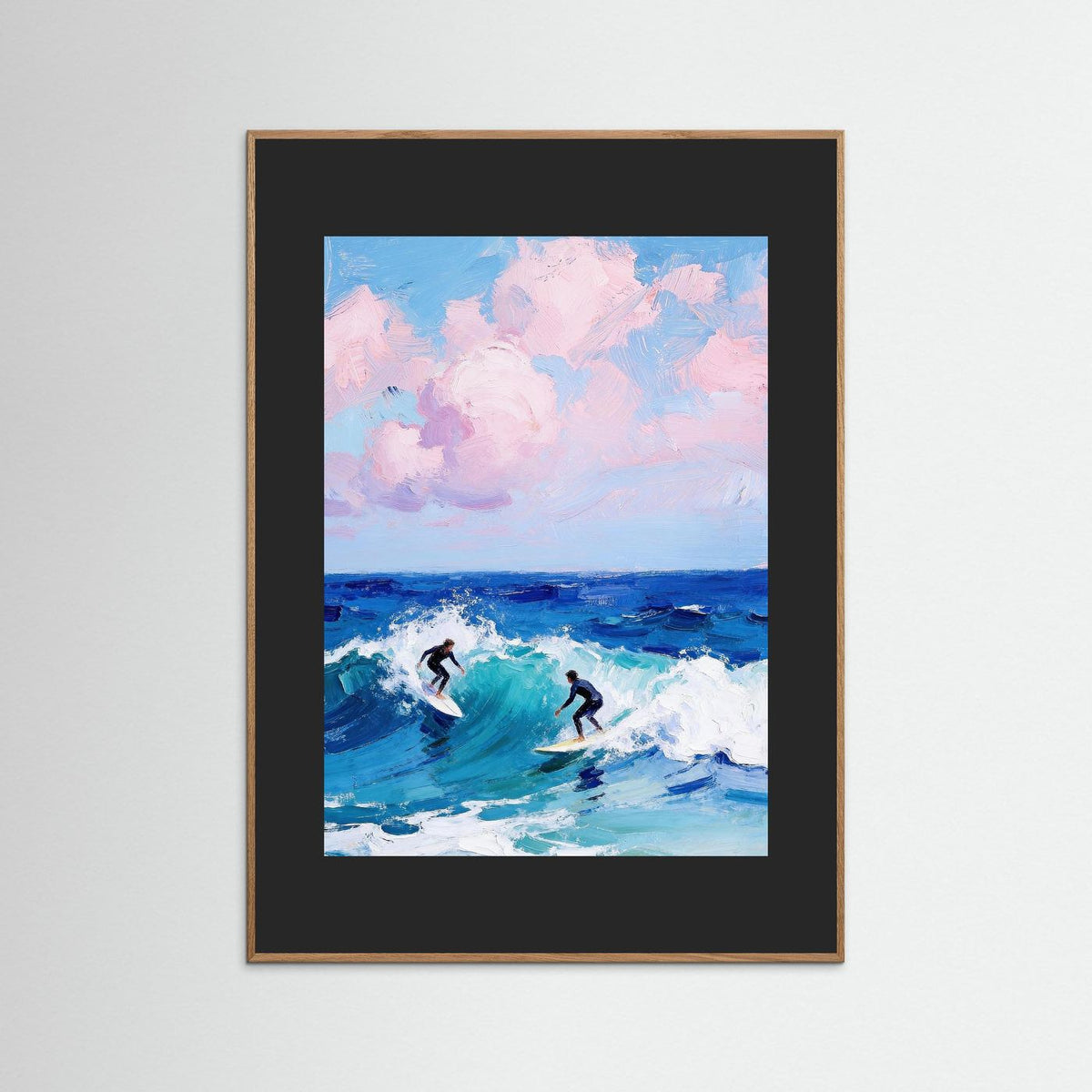 Candy Skies fine art print – vintage-inspired wall art by Maison Vintage displayed in an interior