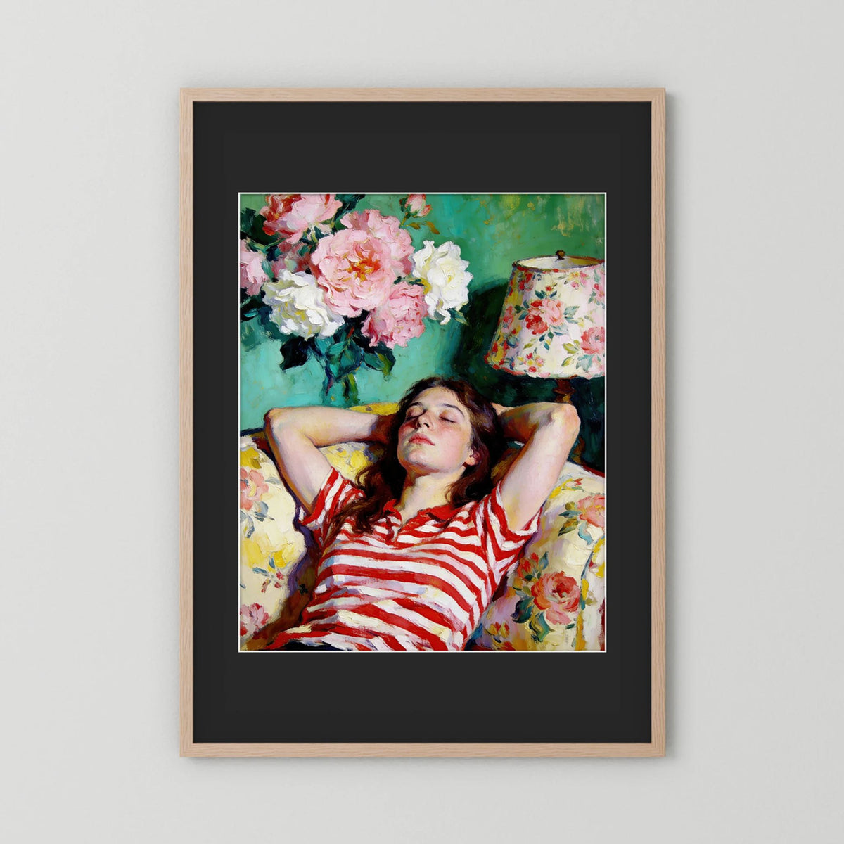 The Art of Doing Nothing - Fine Art Print fine art print – vintage-inspired wall art by Maison Vintage displayed in an interior