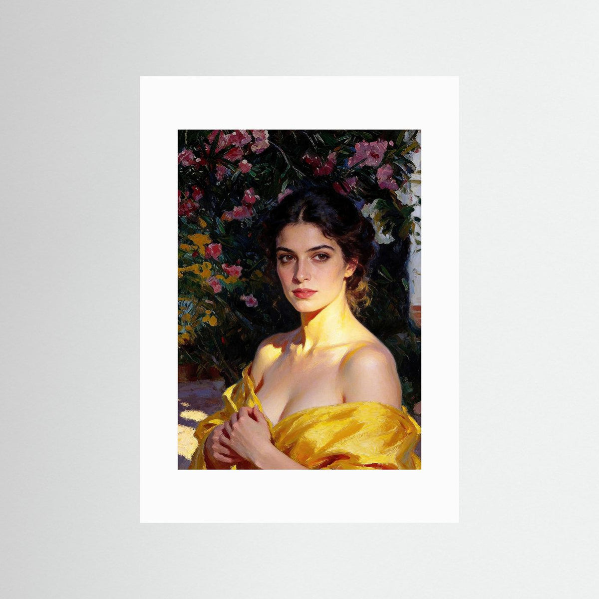 The Light of Andalusia fine art print – vintage-inspired wall art by Maison Vintage displayed in an interior