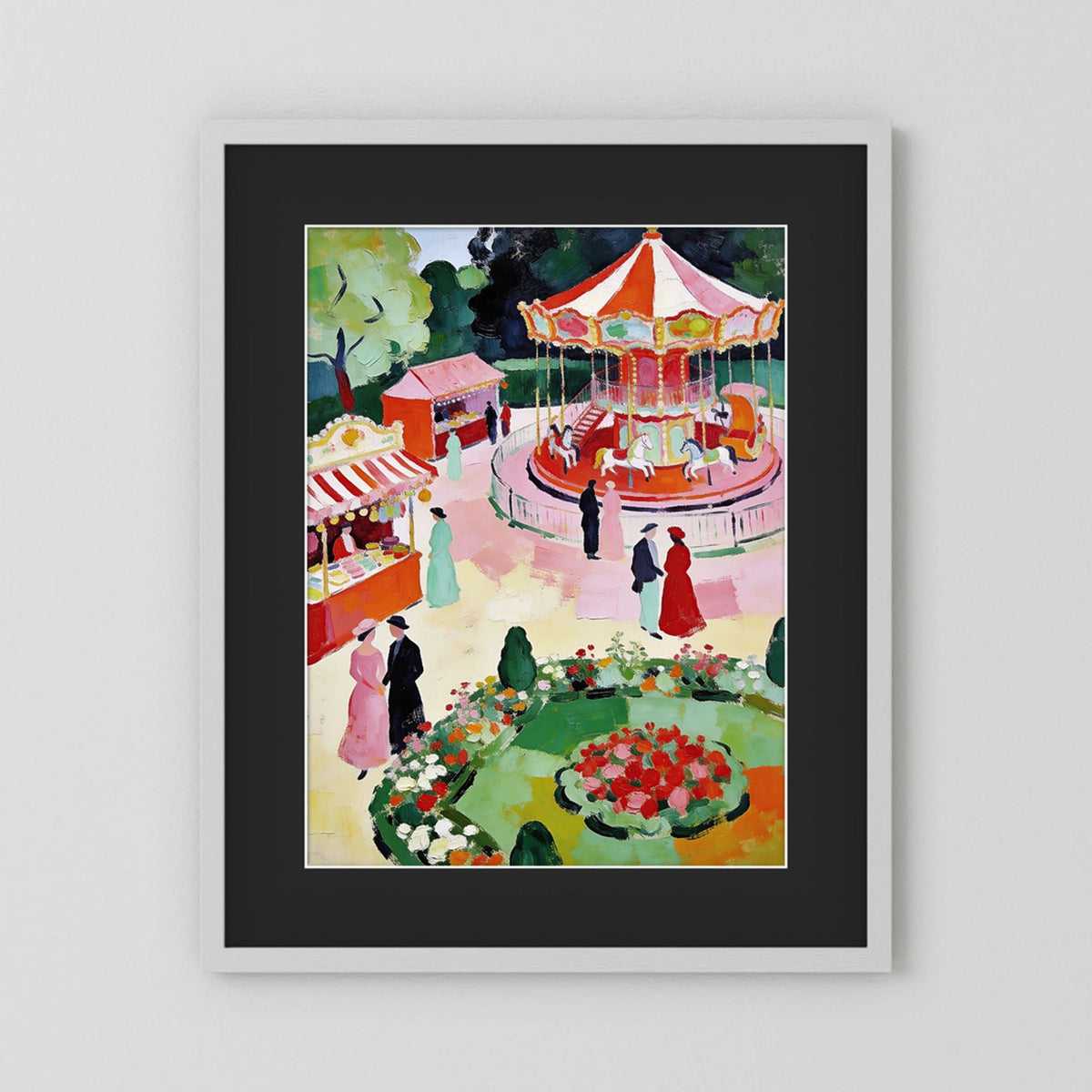 A Summer Day fine art print – vintage-inspired wall art by Maison Vintage displayed in an interior