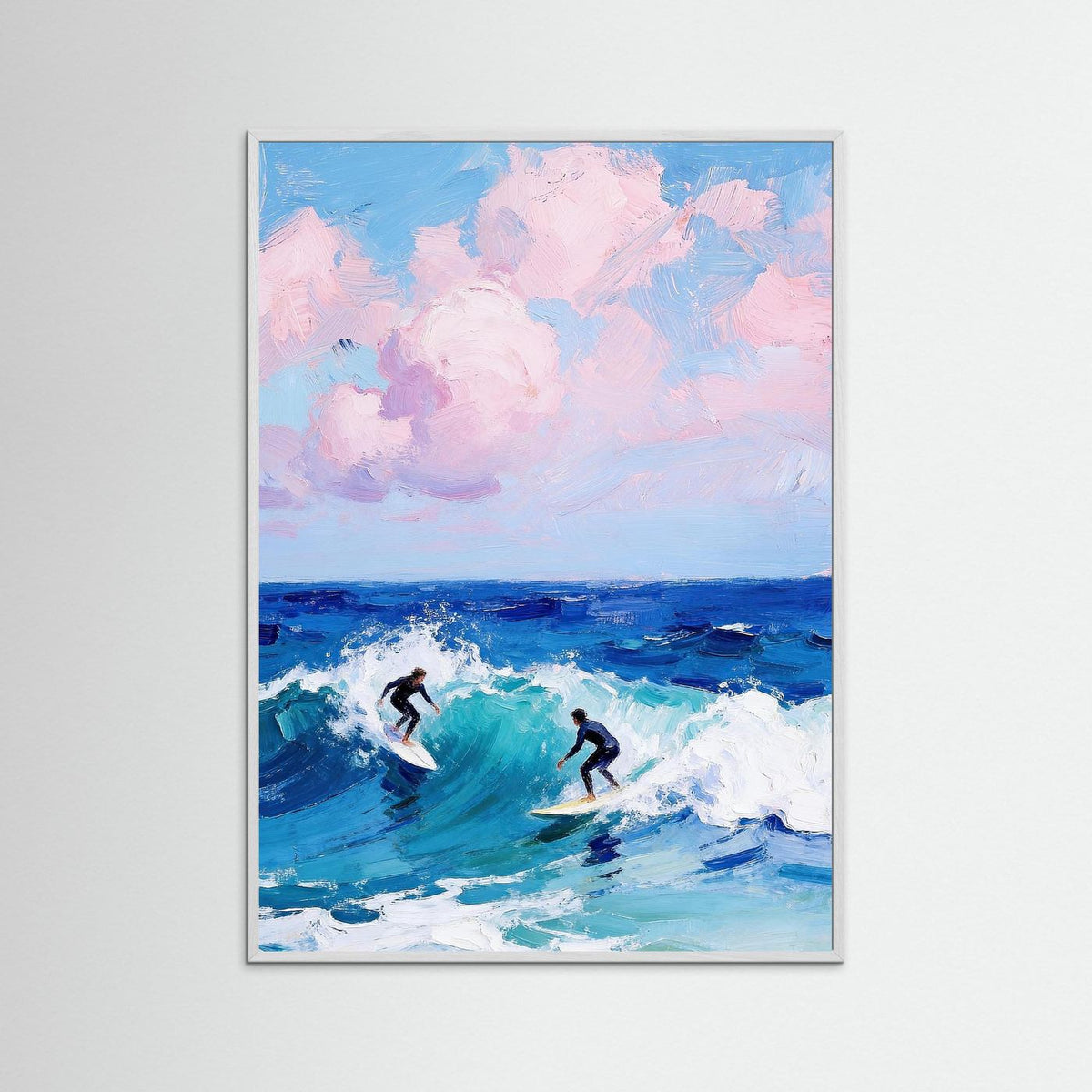 Candy Skies fine art print – vintage-inspired wall art by Maison Vintage displayed in an interior