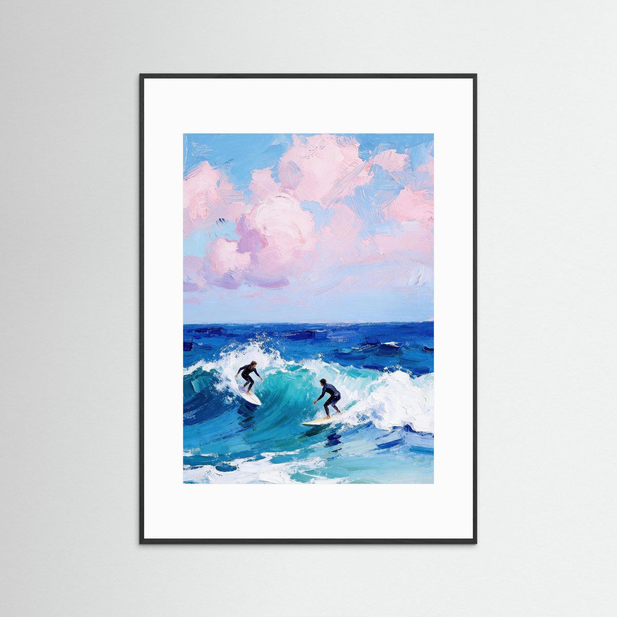 Candy Skies fine art print – vintage-inspired wall art by Maison Vintage displayed in an interior