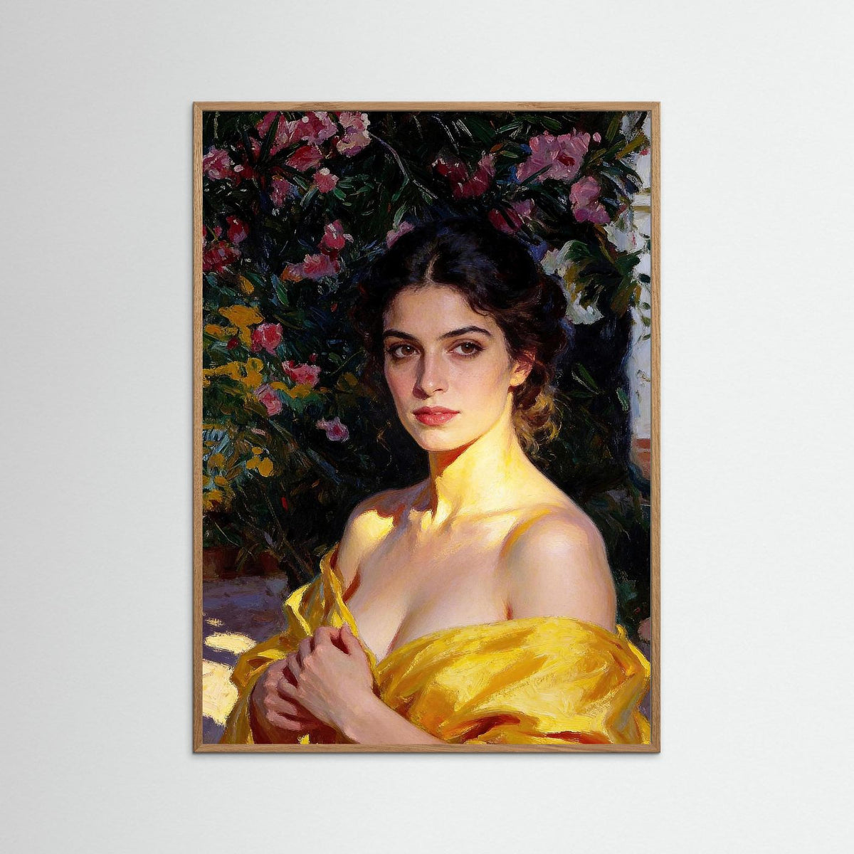 The Light of Andalusia fine art print – vintage-inspired wall art by Maison Vintage displayed in an interior